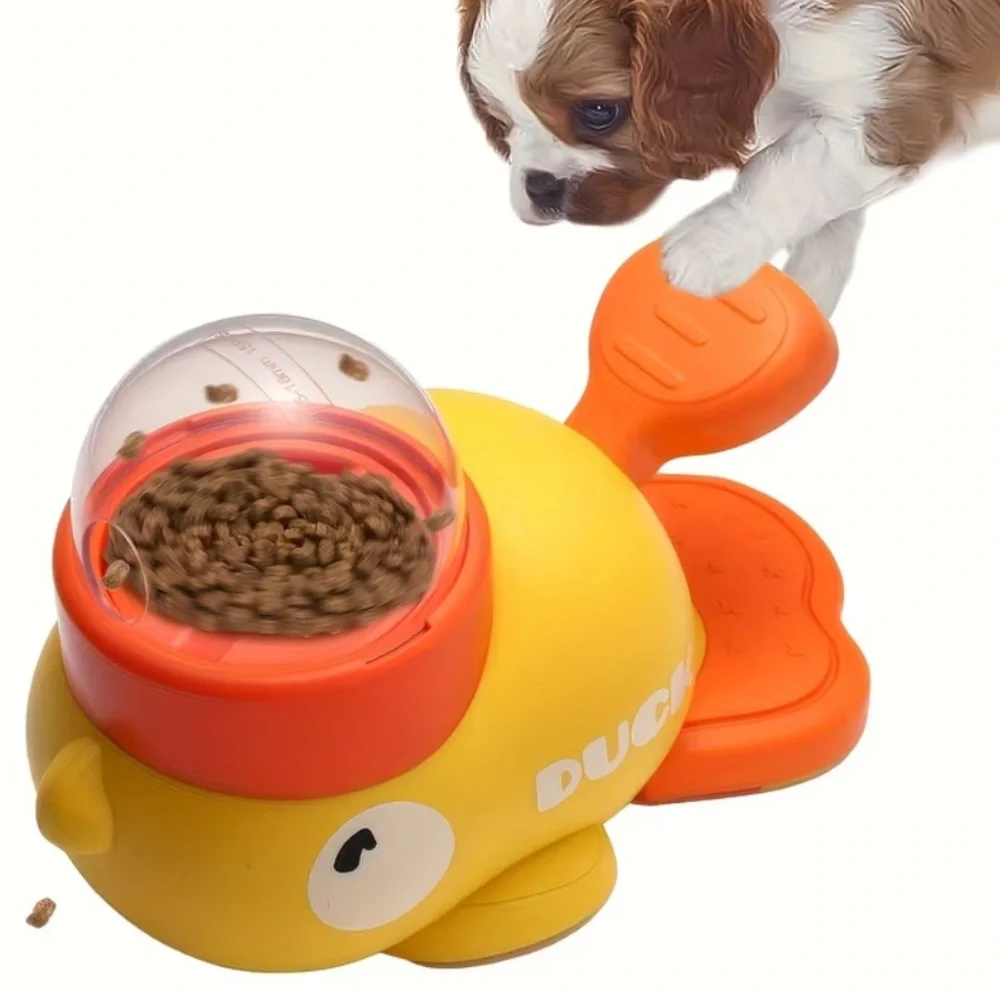 Fish-Shaped Dog Food Dispenser & Toy - For All Sizes